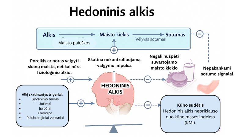 Nesu alkanas, bet vis tiek valgau – pažįstama? II dalis: Hedoninis alkis