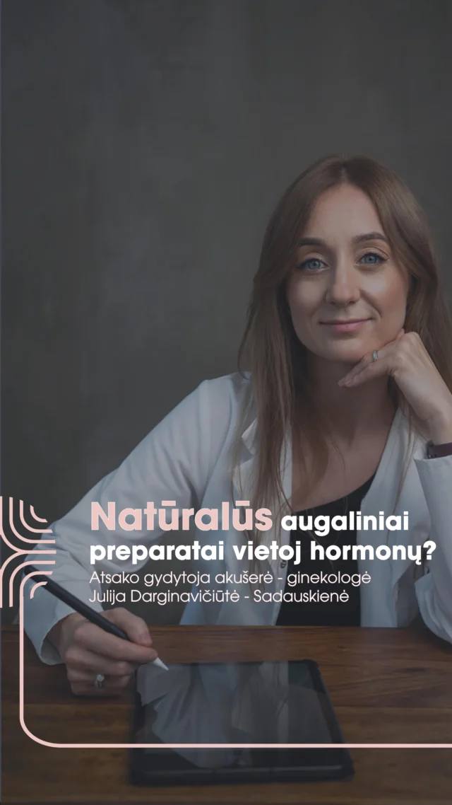 Natūralūs augaliniai preparatai vietoj hormonų?
Atsako gydytoja akušerė-ginekologė Julija Darginavičiūtė-Sadauskienė 👩🏼‍⚕️Jei tau kyla klausimų ar nori sužinoti daugiau, kviečiame registruotis gydytojos konsultacijai!Registruotis konsultacijai galite:
✉️ info@idclinic.lt
📞 +37068611311