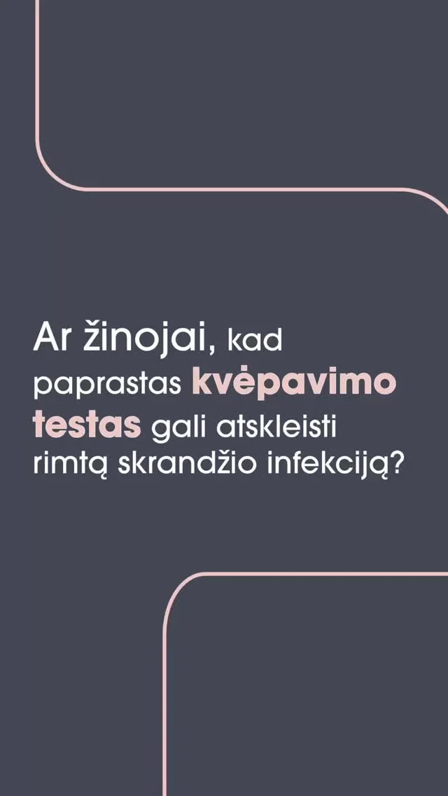 Milijonai žmonių kenčia nuo skrandžio sutrikimų, tačiau dažnai į juos numoja ranka. Skausmas, rėmuo ar pūtimas gali būti ne tik streso ar netinkamos mitybos pasekmė.Helicobacter pylori ureazės kvėpavimo testas (UBT) – paprastas, greitas ir tikslus neinvazinis tyrimas, laikomas aukso standartu nustatant Helicobacter pylori infekciją.Išsiaiškinkite prastos savijautos priežastį vos vieno tyrimo pagalba!