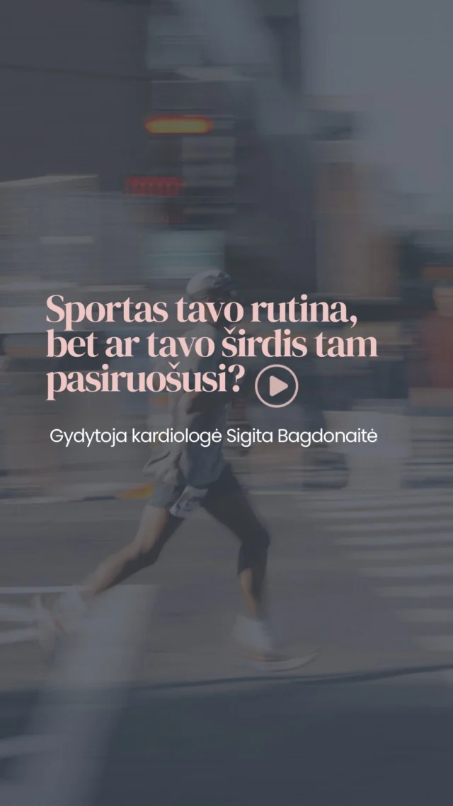 Sportas stiprina sveikatą, tačiau prieš pradedant ar didinant fizinį krūvį svarbu įsitikinti, kad širdis tam pasiruošusi.ID Clinic galite registruotis kardiologo konsultacijai ir širdies bei kraujagyslių echoskopijai pas gydytoją kardiologę Sigitą Bagdonaitę.Registracija:�📞 +370 686 11 311�✉️ info@idclinic.lt