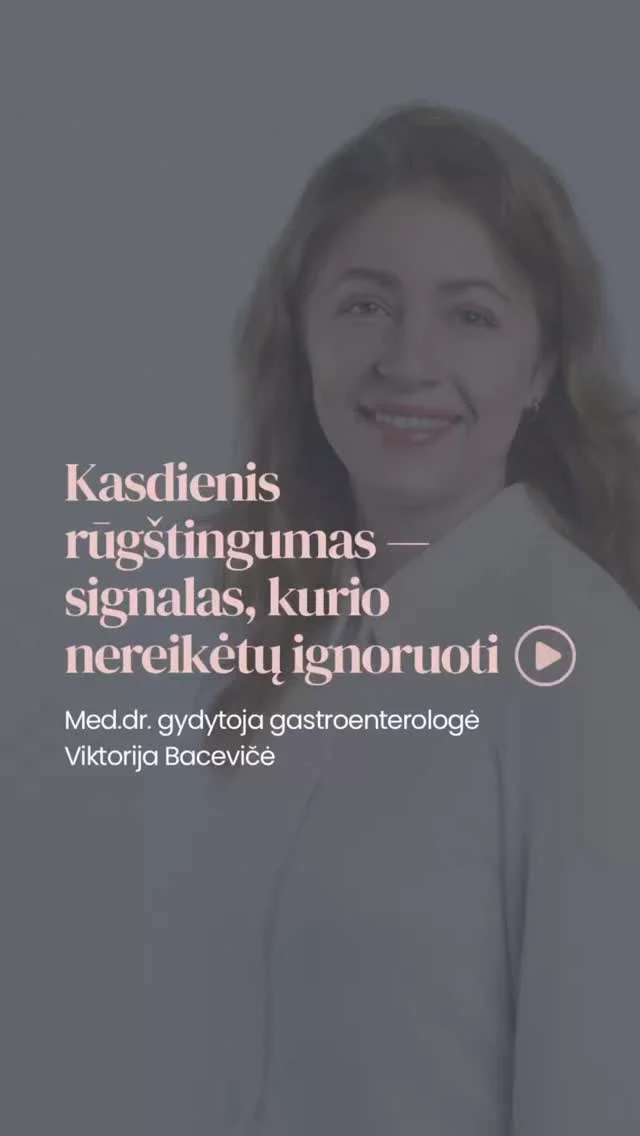 Patiriate kasdienį rūgštingumą? Tai signalas, kurio nereikėtų ignoruoti.Kviečiame registruotis gydytojo gastroenterologo konsultacijai:
📞 +370 686 11 311 ✉️ info@idclinic.lt