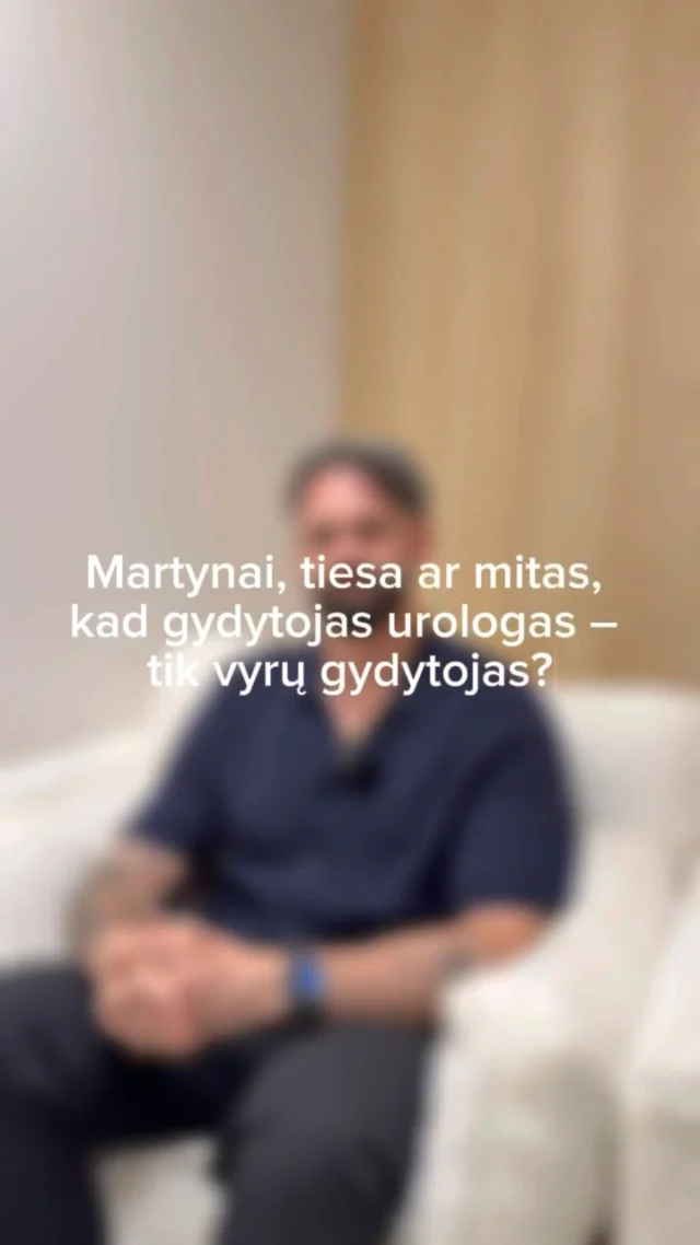 Gydytojo urologo kabineto durys atviros visiems – tiek vyrams, tiek moterims.Jei jaučiate simptomus, vargina diskomfortas ar pastebėjote pokyčių, neatidėliokite vizito. Kartais laiku atlikta konsultacija gali padėti išvengti didesnių problemų.📅 Suplanuokite vizitą pas gydytoją urologą Martyną Stanionį.